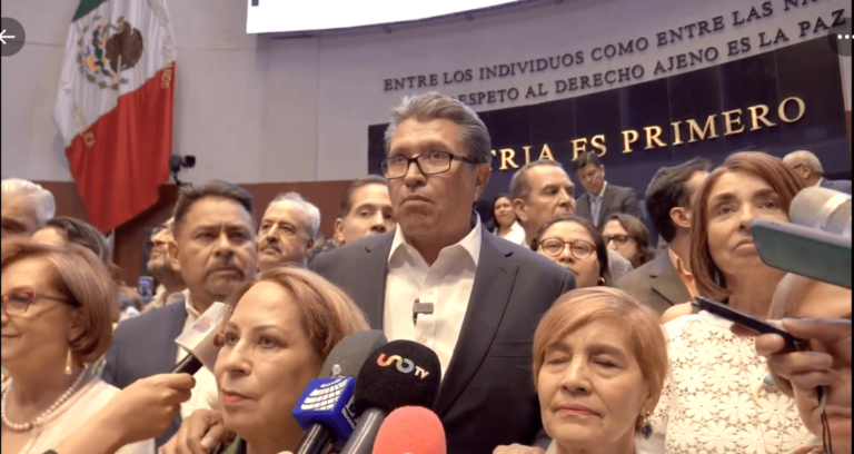 “Hoy fue un día triste para el Congreso mexicano”: Monreal