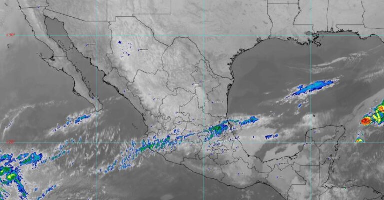 Conagua pronostica lluvias en estos estados del sur por el Frente Frío 43