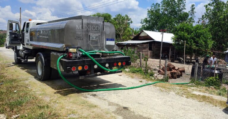 Conagua refuerza servicios de agua potable y bombeo en nueve estados