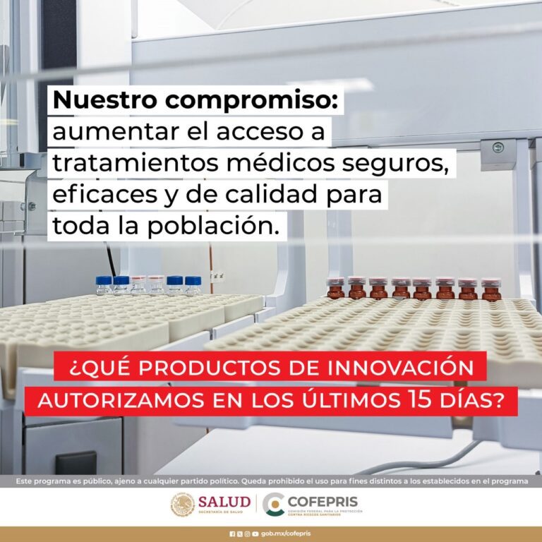 Cofepris aprueba medicamento innovador para tratar apnea en recién nacidos prematuros