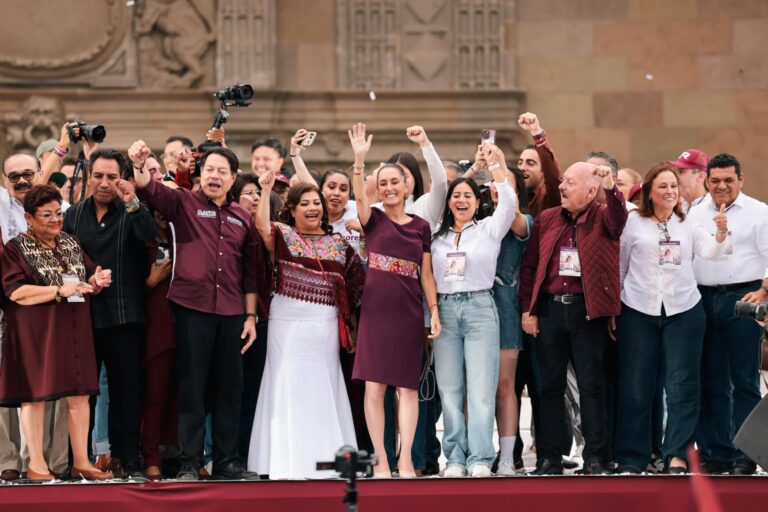 La democracia se fortalece con la 4T; Gobernaré con honestidad: Sheinbaum