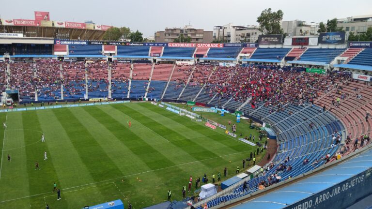 Estadio Ciudad de los Deportes, hogar del Atlante y el Cruz Azul. Foto: Edgar Flores/ACIR Deportes