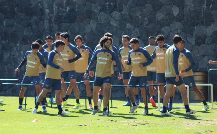 Pumas se prepara para sus duelos de la Liga MX. Foto: Gabriel Ayala/ACIR Deportes