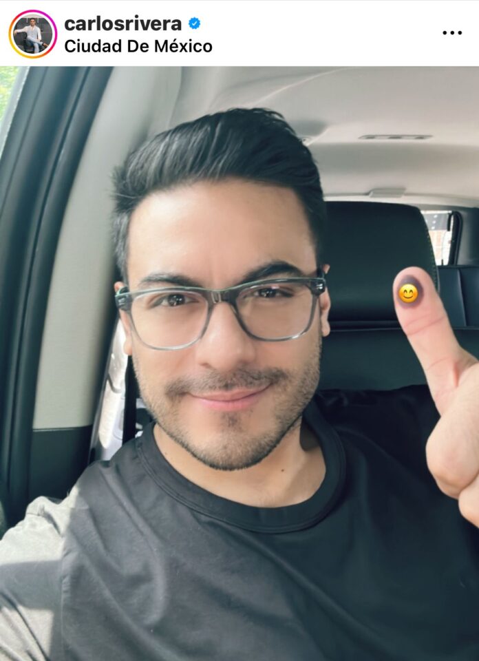 Carlos Rivera voto 2024