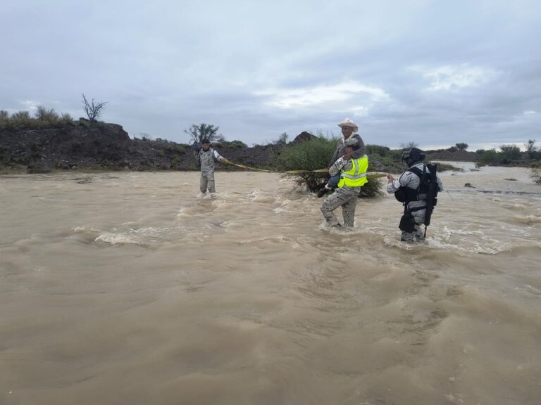 Guardia Nacional continúa apoyando a la población afectada por “Alberto”