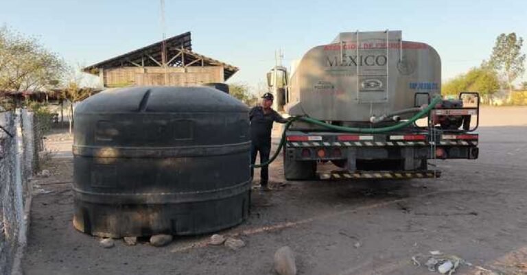 Conagua mantiene distribución emergente de agua potable en 15 municipios
