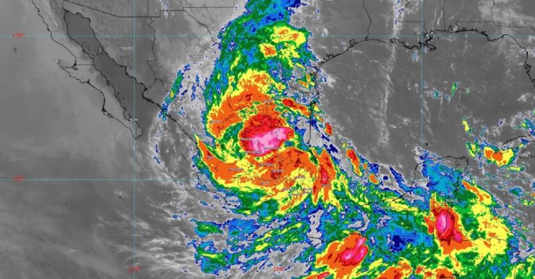 “Alberto” se degradó a Depresión Tropical en su trayecto a San Luis Potosí