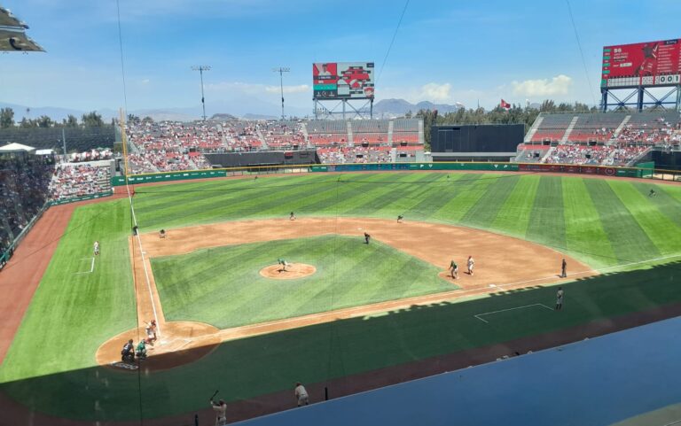 Estadio Alfredo Harp Helú, hogar de los Diablos Rojos del México. Foto: Alejandro Cervantes/ACIR Deportes