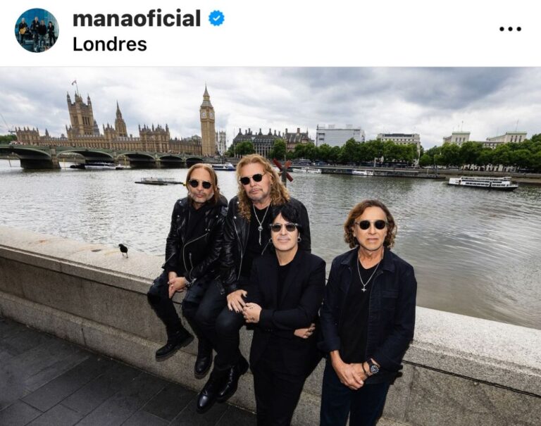 Maná termina gira por Europa