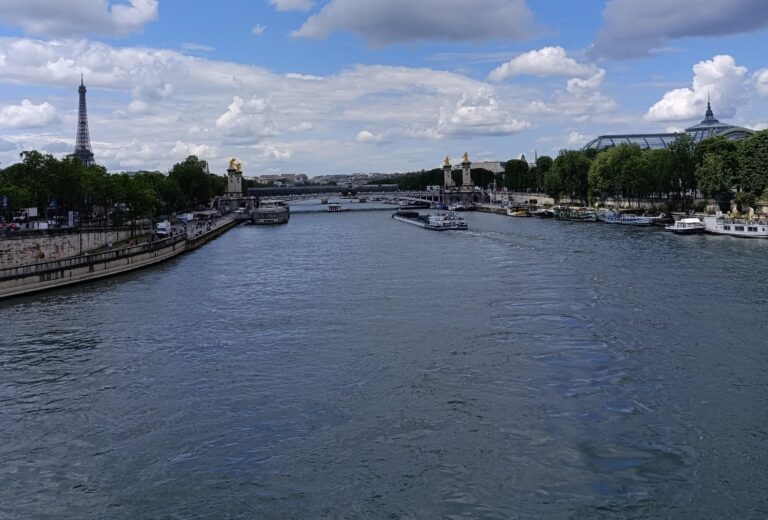 Río Sena, París. Foto: Gabriel Ayala/ACIR Deportes