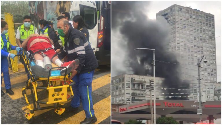 Incendio en condominio de Azcapotzalco obliga a evacuar a 160 personas