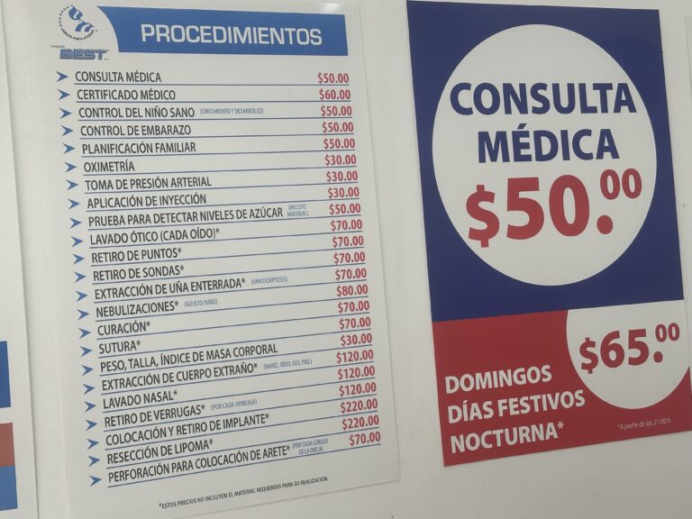 Pagar o peregrinar para obtener certificado médico escolar