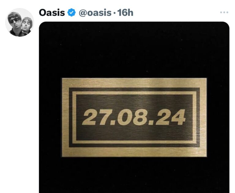 Los hermanos Gallagher se unieron a los ensayos de Oasis