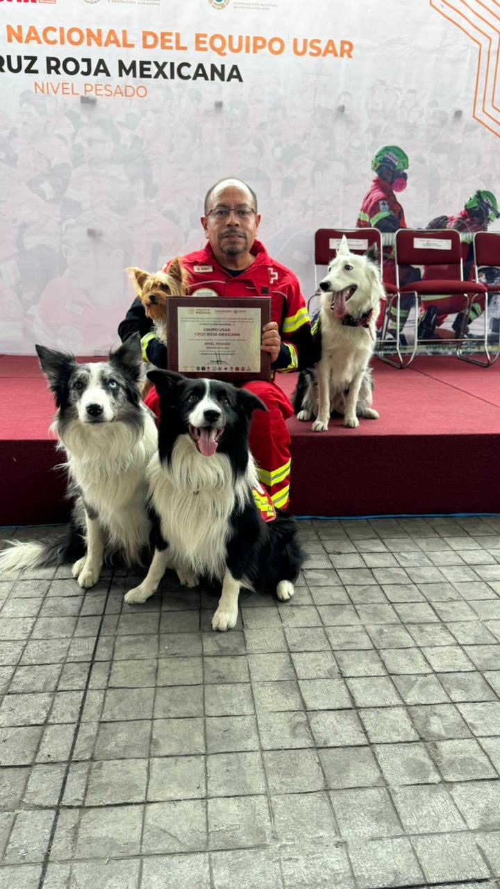 Cruz Roja Mexicana obtiene Certificación avanzada para operaciones de rescate pesado