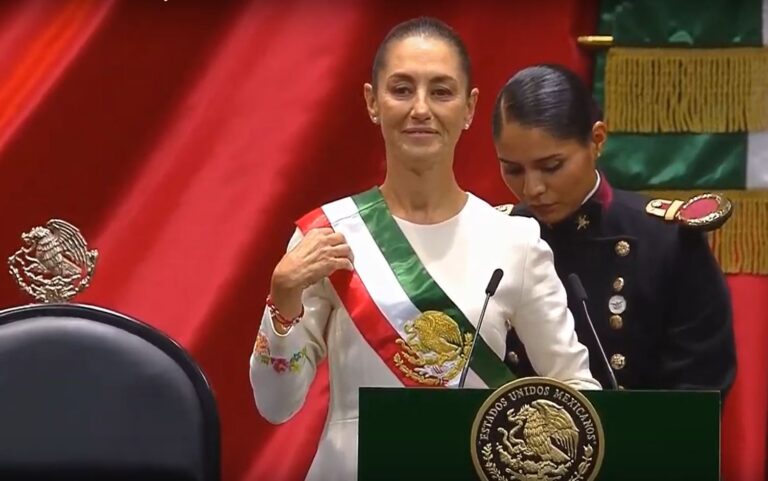 Claudia Sheinbaum toma protesta como primera presidenta de México