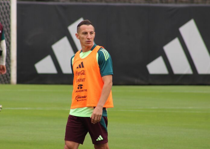 Andrés Guardado durante la concentración de la Selección Mexicana. Foto: Gabriel Ayala/ACIR Deportes