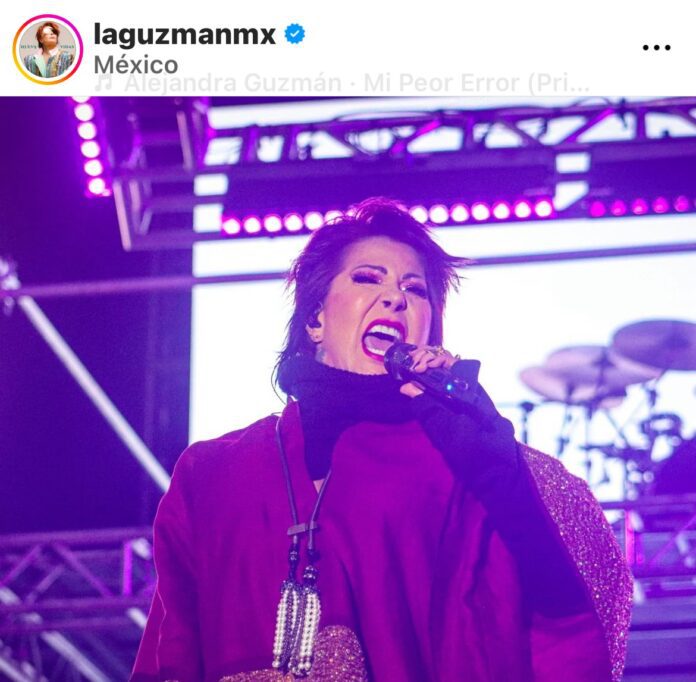 Alejandra Guzmán en concierto