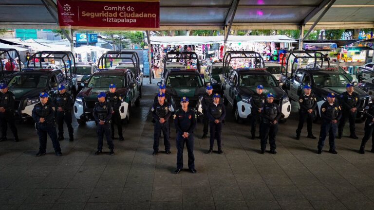 La alcaldía Iztapalapa realiza un operativo especial de seguridad por el Buen Fin