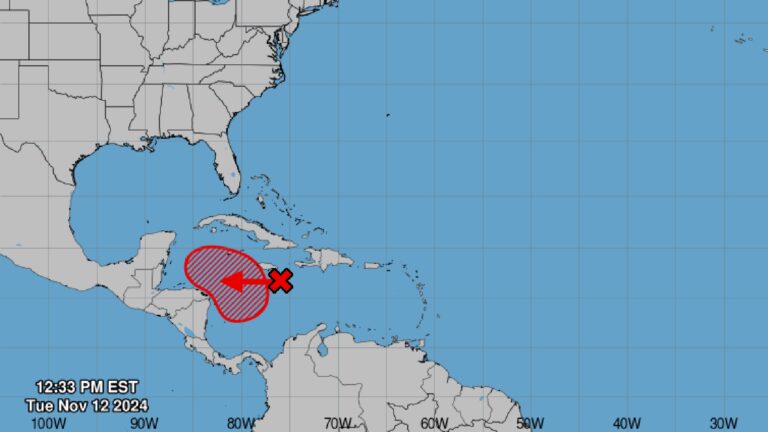 Baja presión en el Caribe podría evolucionar a ciclón “Sara” muy cerca de Quintana Roo