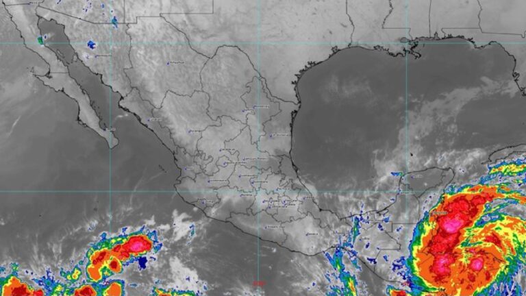 Clima al 15 de Noviembre:  se esperan lluvias de intensas a muy fuertes en 5 estados por cercanía de la tormenta “Sara”