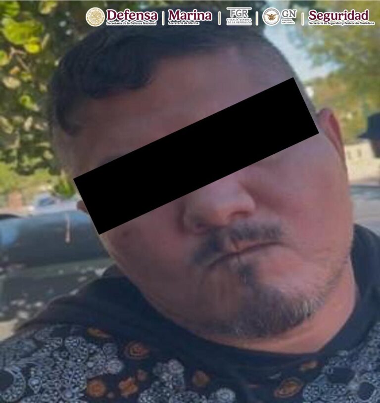Detienen en Sinaloa a Crescencio “N”