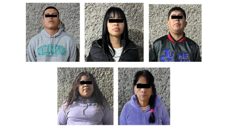 Desmantelan narcolaboratorio del Cártel de Tláhuac; hay cinco detenidos
