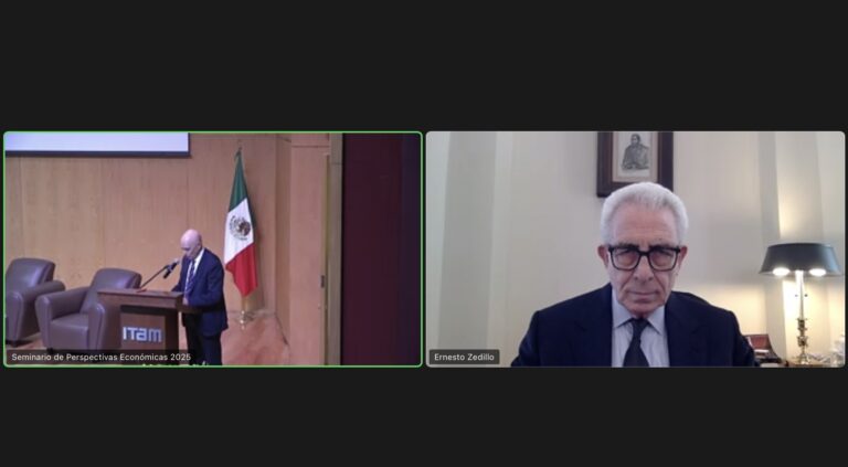 Necesitamos una presidenta con mucha autoridad y poder y no un caudillo oculto: Ernesto Zedillo