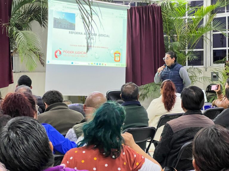 Capacitan a la gente para que participen en la elección de jueces y magistrados