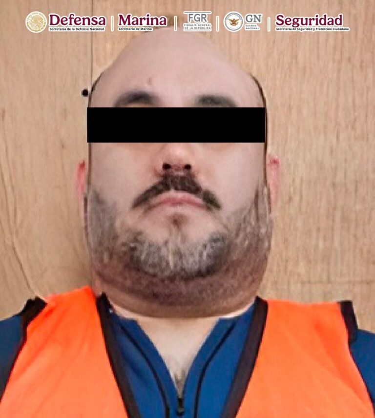 Vinculan a proceso a “La Morsa”, presunto supervisor de narcolaboratorios del Cártel del Pacífico