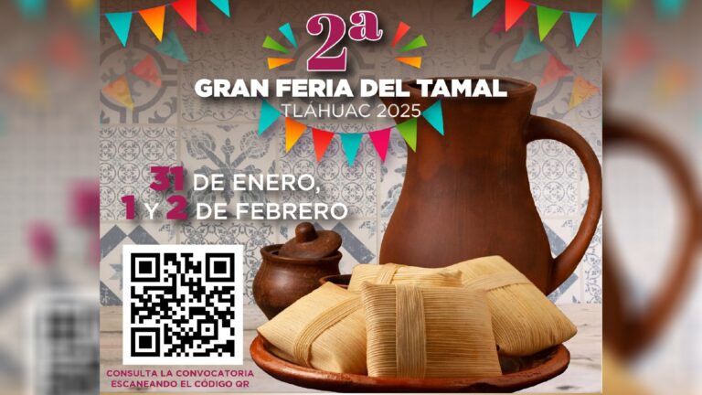 Tláhuac celebra la Candelaria con su Gran Feria del Tamal 2025