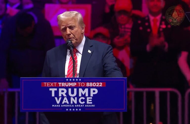 Imagen: transmisión de The Celebratory Victory Rally