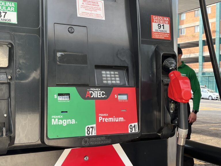 Gobierno federal recortó estimuló fiscal a gasolina Magna y Diésel