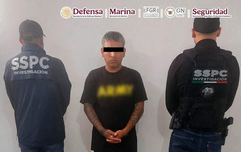 Detienen en Mazatlán a “El Gato”integrante del Cártel del Pacífico