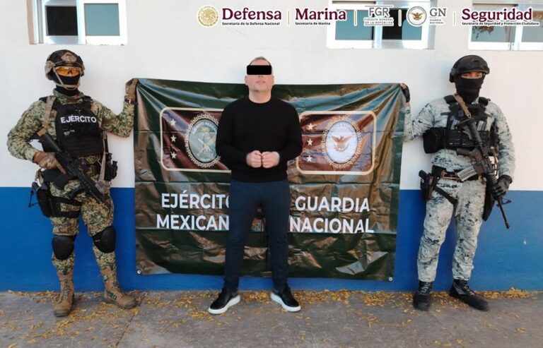Detienen a José Ángel “N” principal operador financiero de Los Chapitos