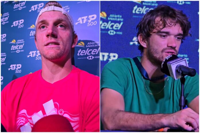 Tomas Machac y Alejandro Davidovich en la final del Abierto Mexicano de Tenis FOTOS: ARTURO SANGUINO - ACIR DEPORTES