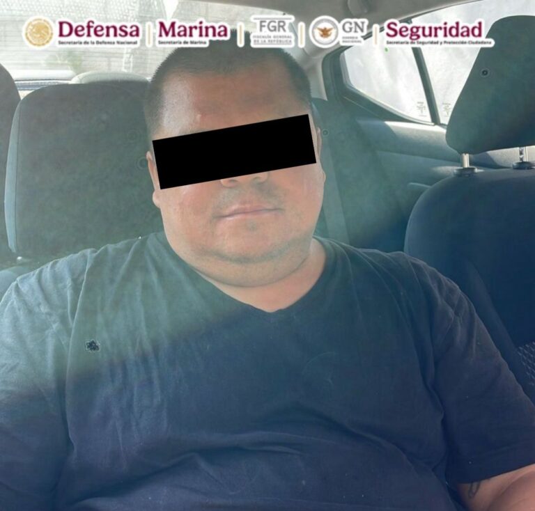 Detienen en Morelos a el “Gordo Jr”, uno de los más buscados por Marshals de Estados Unidos
