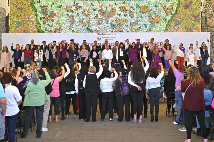 Autoridades de Tlalnepantla trabajan en favor del las mujeres