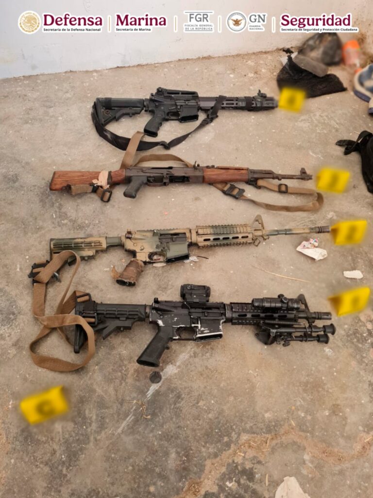 Aseguran Armamento en Jalisco