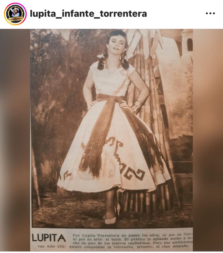 Murió la actriz Lupita Infante Torrentera