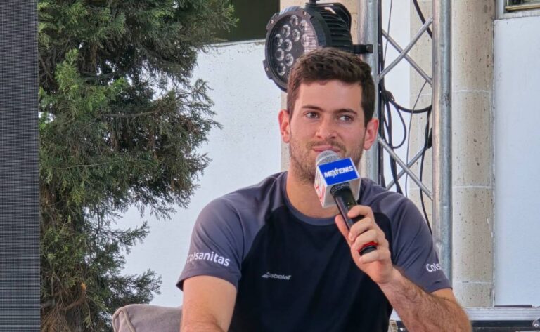 Nico Mejía habló en el San Luis Open / FOTO: ARTURO SANGUINO / ACIR DEPORTES