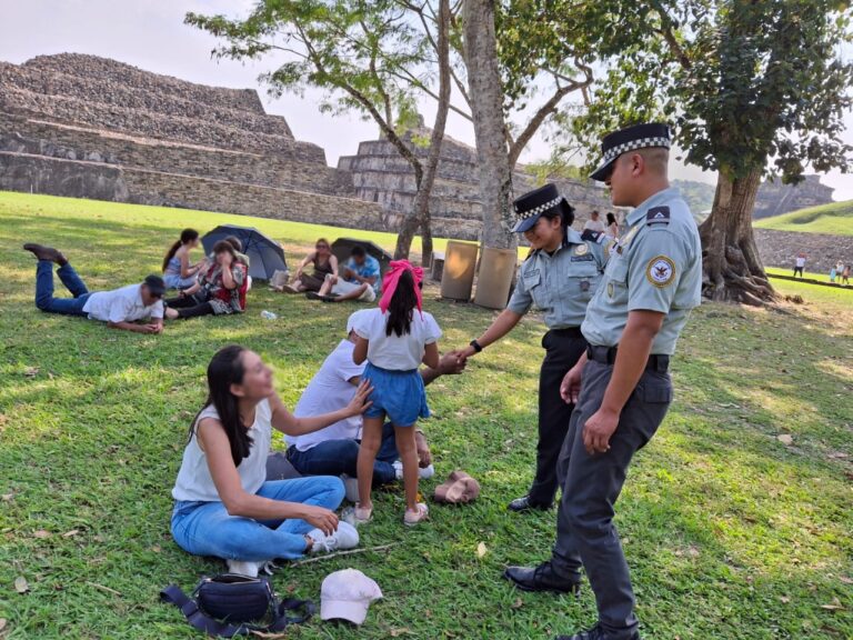 Guardia Nacional refuerza la seguridad en la zona arqueológica de “El Tajín”