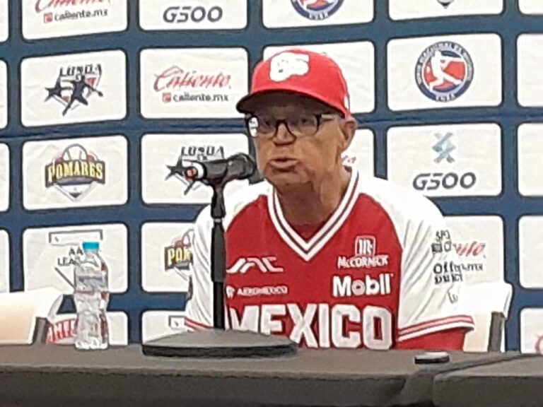 Lorenzo Bundy, mánager de los Diablos Rojos del México. Foto: Guillermo García/ACIR Deportes