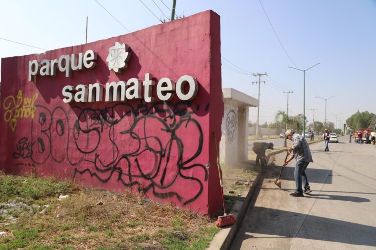 En Cuautitlán continúan recuperando espacios publicos