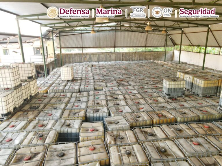 En Tabasco, agentes federales aseguran un millón 500 mil litros de combustible robado