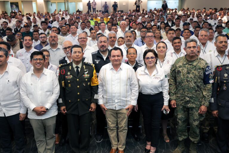 Yucatán es sede de la Reunión Nacional de Protección Civil, ante la próxima temporada de huracanes