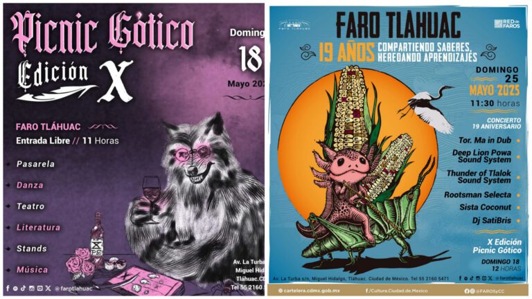 FARO Tláhuac celebra 19 años con Picnic Gótico y ritmos de reggae