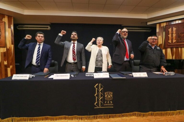 Firman convenio Ayuntamiento de Nezahualcóyotl y FES Zaragoza para brindar servicio bucodental a Policias