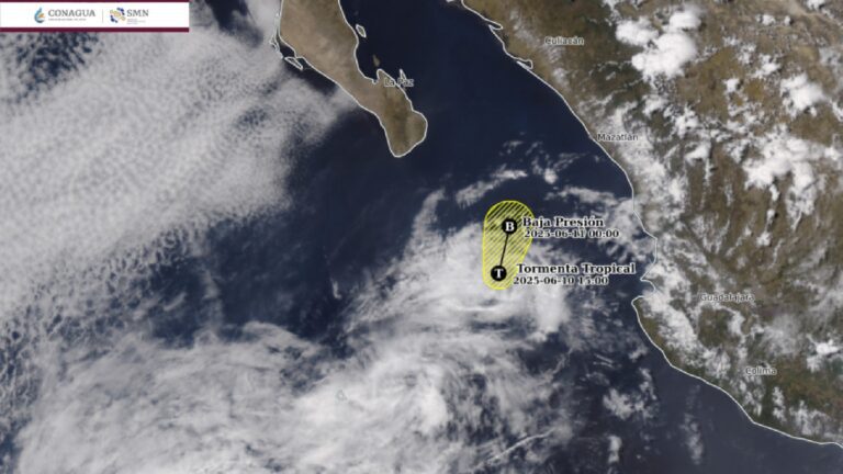 Tormenta Barbara dejó de afectar las costas mexicanas
