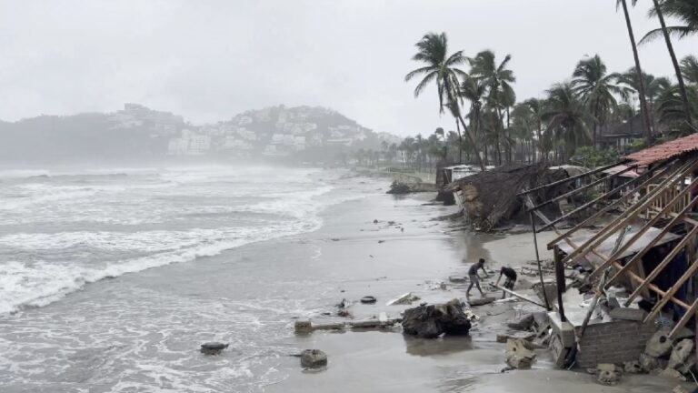 Se debilitó la Tormenta “Dalila”, pero dejó daños en varios estados