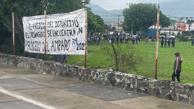 Ejidatarios de Tláhuac se oponen a construcción de Utopía en centro deportivo